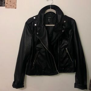 Leather jacket